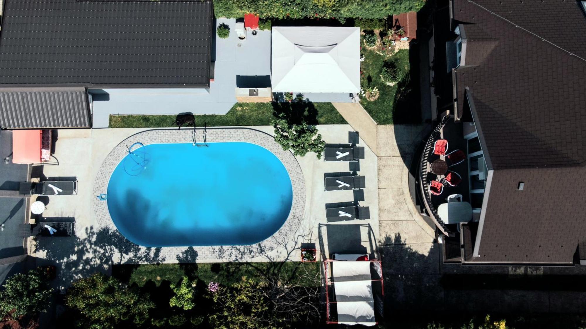 Lux Apartments With Pool Dex Zemun Polje Bagian luar foto